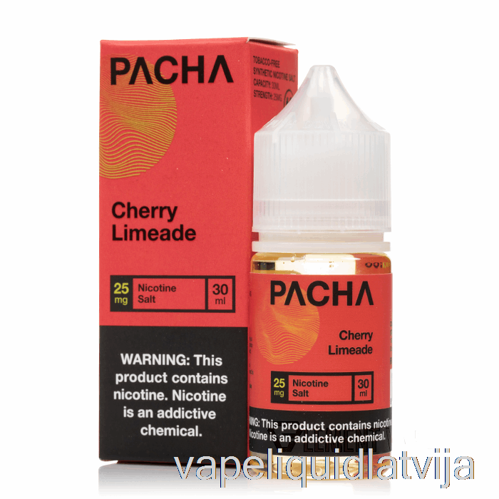 ķiršu Limeade - Pacha Salts - 30ml 25mg Vape šķidrums